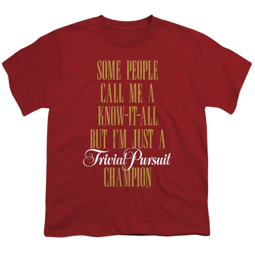 Image for Trivial Pursuit Youth T-Shirt - Know It All