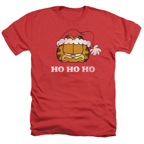 Image for Garfield Heather T-Shirt - Ho Ho Ho