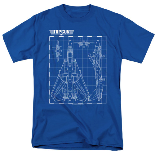 Image for Top Gun T-Shirt - Schematic