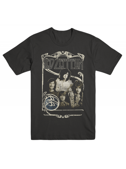 Image for Led Zeppelin T-Shirt - 1969 Band Promo Photo