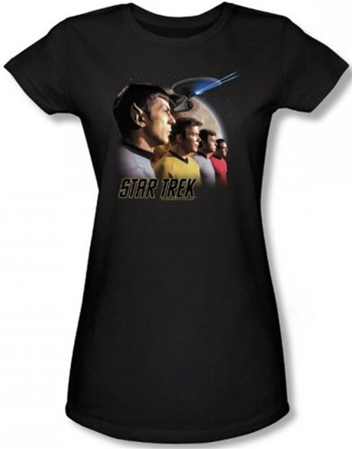 Star Trek Girls T-Shirt - Forward to Adventure