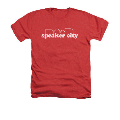 Old School Heather T-Shirt - Speaker City Logo