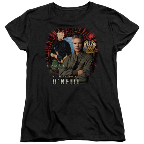 Image for Stargate Woman's T-Shirt - Jack O'Neill