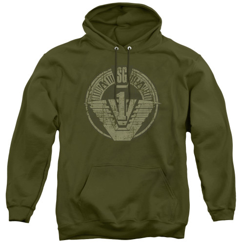 Image for Stargate Hoodie - SG1 Distressed
