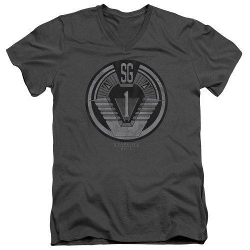 Image for Stargate V-Neck T-Shirt Team Badge