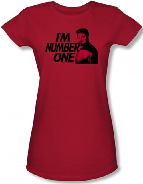 Star Trek the Next Generation Girls T-Shirt - I'm Number One