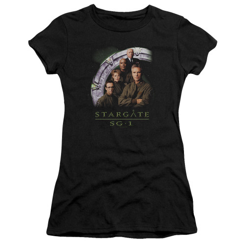 Image for Stargate Girls T-Shirt - Cast Stacked