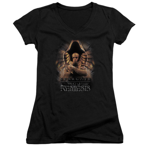 Image for Stargate Girls V Neck T-Shirt - Nemesis