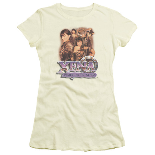Image for Xena Warrior Princess Girls T-Shirt - Princess Collage