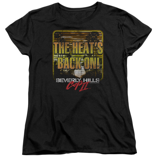 Image for Beverly Hills Cop Woman's T-Shirt - The Heats Back On