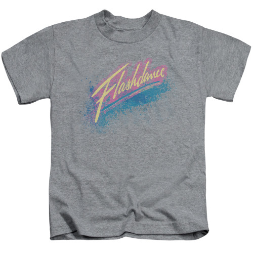 Image for Flashdance Kids T-Shirt - Spray Logo