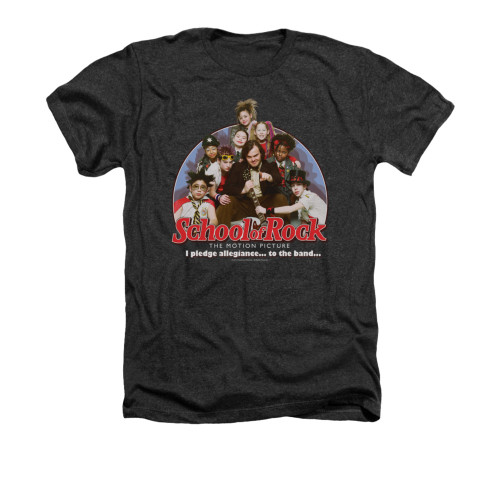 School of Rock Heather T-Shirt - I Pledge Allegiance