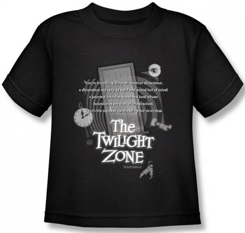 Twilight Zone Monologue Kids T-Shirt