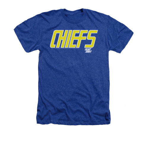 Slap Shot Heather T-Shirt - Chiefs Logo