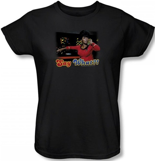 Star Trek Womans T-Shirt - Say What?