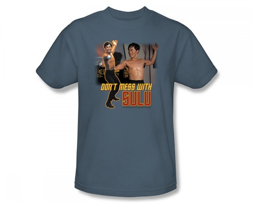 Image Closeup for Star Trek T-Shirt - Don't Mess with Sulu