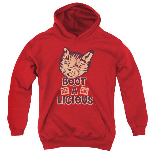 Image for Puss 'n Boots Youth Hoodie - Boot A Licious