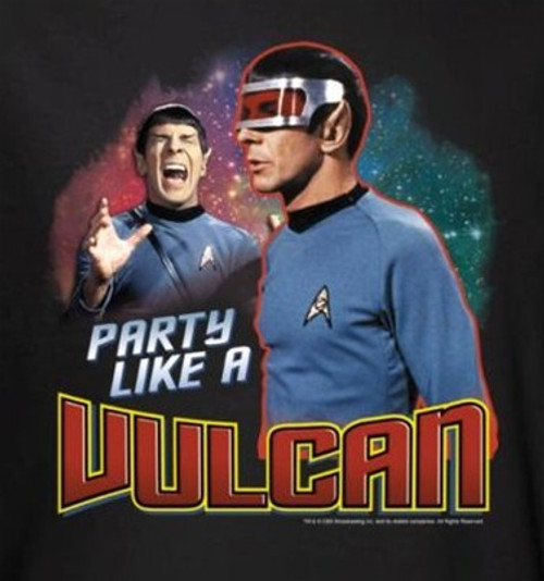 Star Trek T-Shirt - Party Like a Vulcan