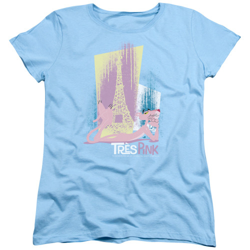 Image for Pink Panther Woman's T-Shirt - Tres Pink