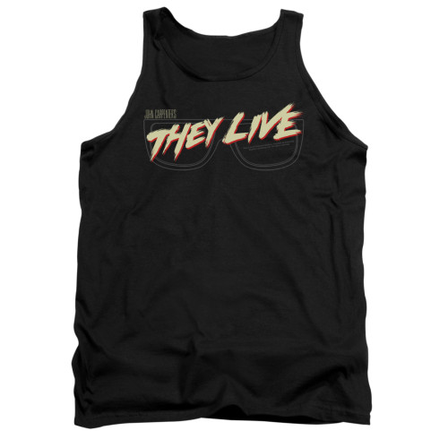 They Live Tank Top - Glasses Logo