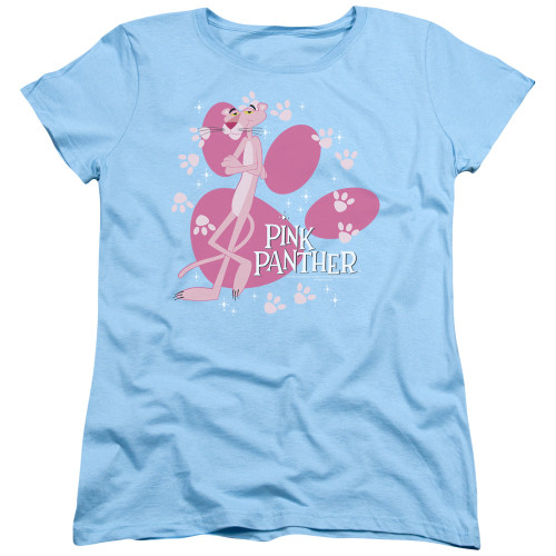 Image for Pink Panther Woman's T-Shirt - Walk All Over
