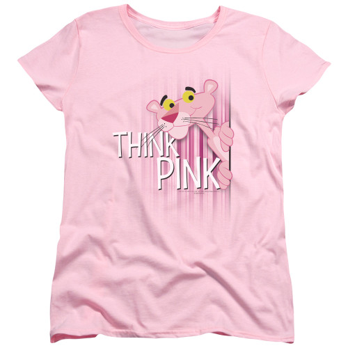 Image for Pink Panther Woman's T-Shirt - Think Pink