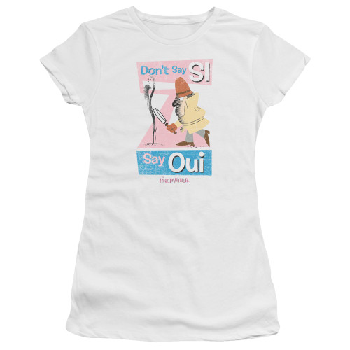 Image for Pink Panther Girls T-Shirt - Say Oui