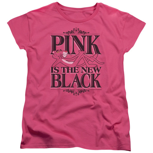 Image for Pink Panther Woman's T-Shirt - The New Black