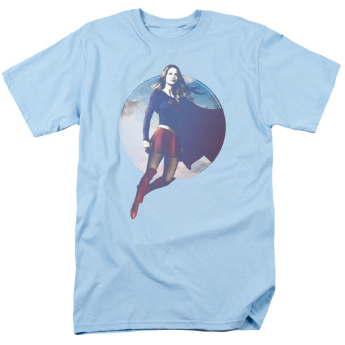Image for Supergirl T-Shirt - Cloudy Circle