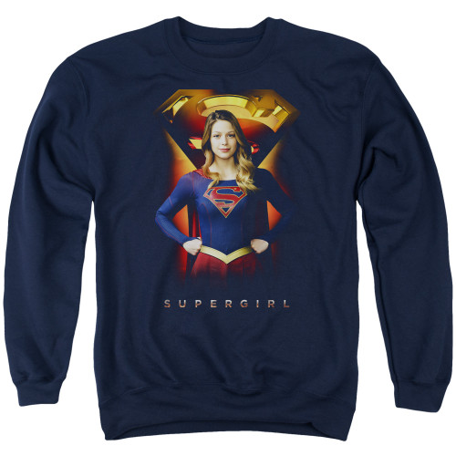 Image for Supergirl Crewneck - Standing Symbol