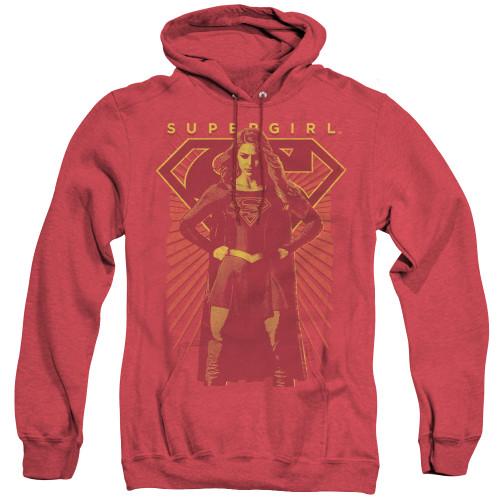 Image for Supergirl Heather Hoodie - Ready Set