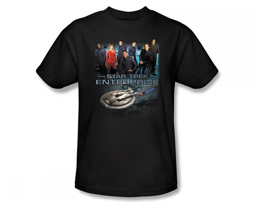 Image Closeup for Star Trek Enterprise T-Shirt - Crew