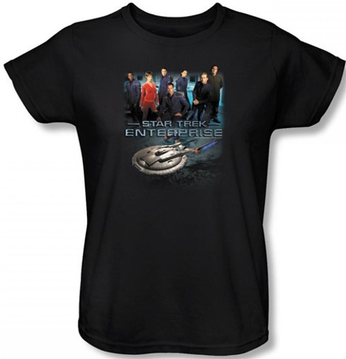 Star Trek Enterprise Womans T-Shirt - Crew