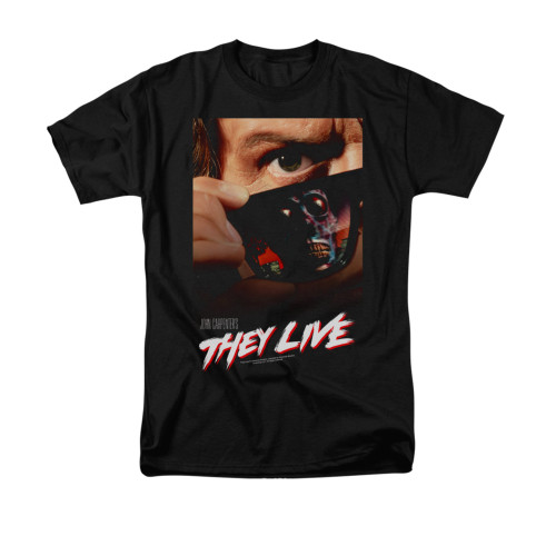 They Live V17 Horror Poster T-SHIRT All sizes S-5XL Cotton