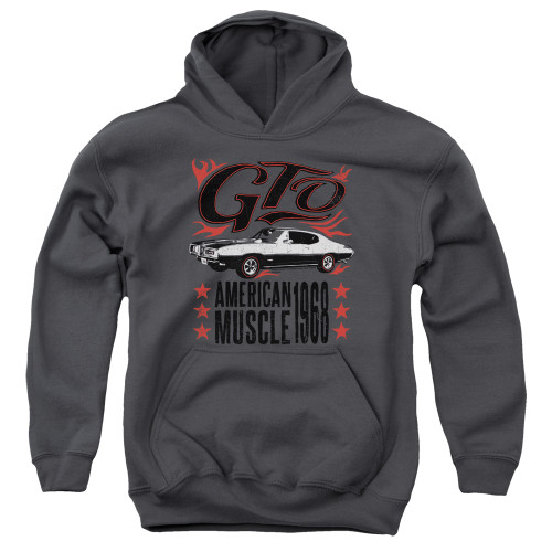 Image for Pontiac Youth Hoodie - GTO Flames