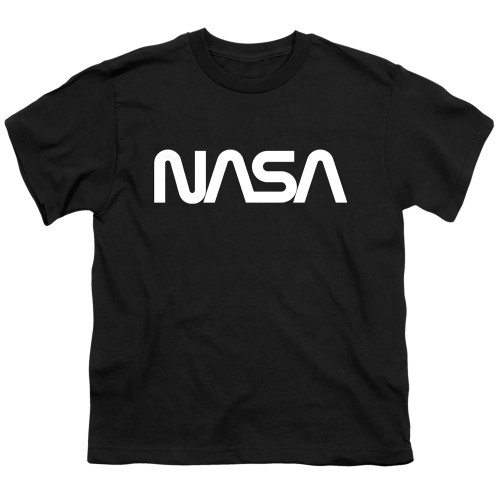 Image for NASA Youth T-Shirt - Worm Logo