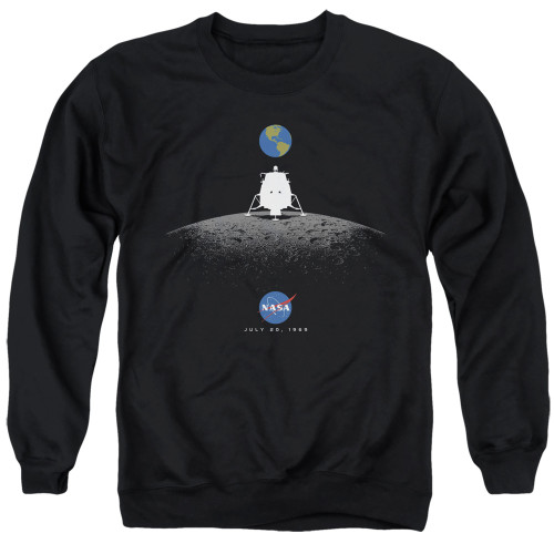 Image for NASA Crewneck - Moon Landing Simple