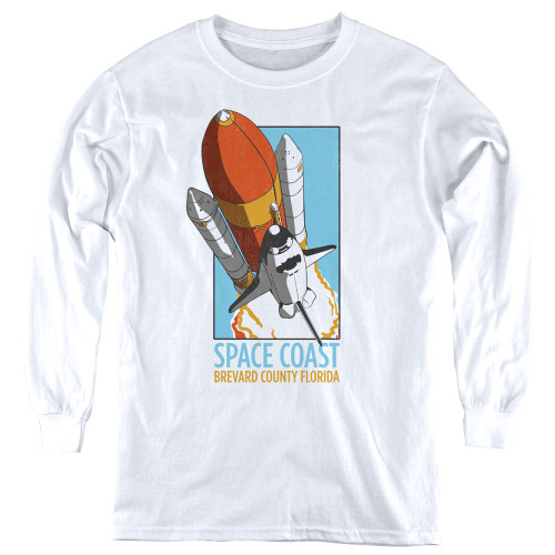 Image for NASA Youth Long Sleeve T-Shirt - Space Coast