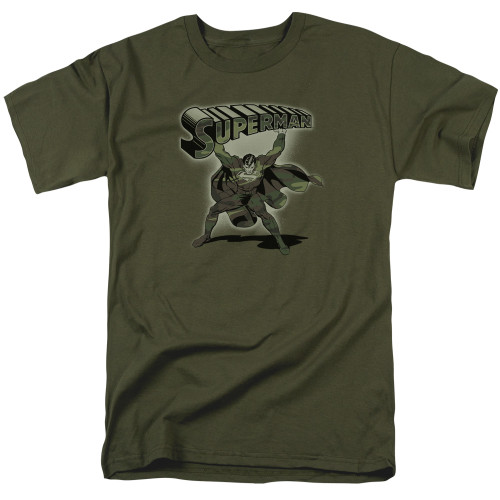 Image for Superman T-Shirt - Superman Camo Logo