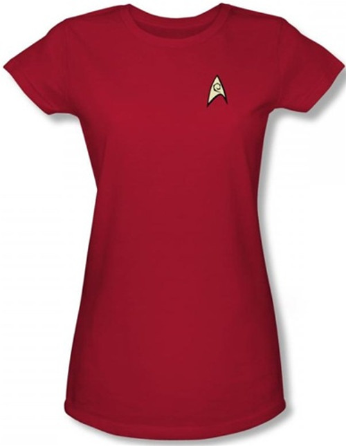 Star Trek Uniform Girls T-Shirt - Engineering