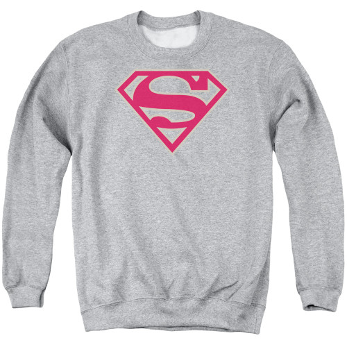 Image for Superman Crewneck - Crimson & Gray Shield