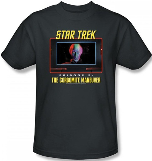 Image Closeup for Star Trek Episode T-Shirt - Episode 3 The Corbomite Maneuver