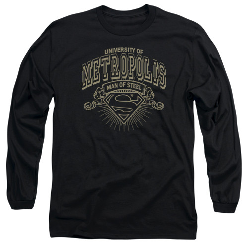 Image for Superman Long Sleeve T-Shirt - University of Metropolis