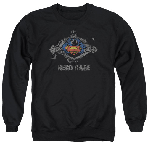 Image for Superman Crewneck - Nerd Rage