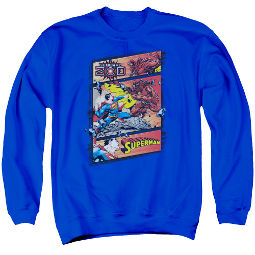 Image for Superman Crewneck - Superman Vs Zod