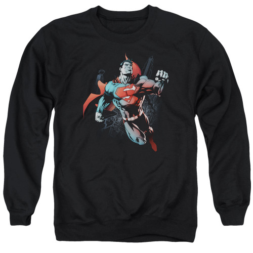Image for Superman Crewneck - Up In The Sky