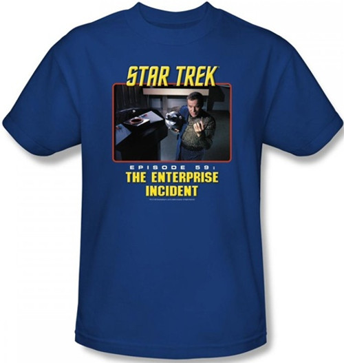 Image Closeup for Star Trek Episode T-Shirt - Episode 59 The Enterprise Incident