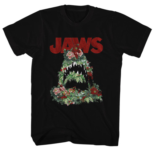 Jaws T-Shirt - Floral Shark