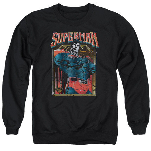 Image for Superman Crewneck - Head Bang