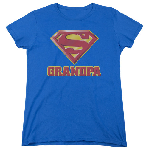 Image for Superman Woman's T-Shirt - Super Grandpa